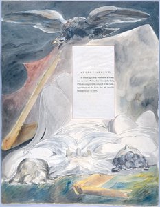The Poems of Thomas Gray, Design 54 The Bard 02 av William Blake
